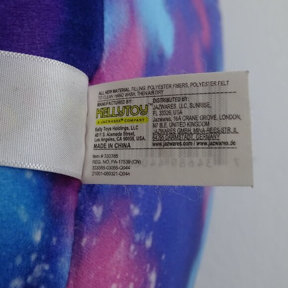 Squishmallows Piaxa the Alien Stuffed Animal Plush Soft Toy Galaxy Print 16 in - Picture 6 of 9